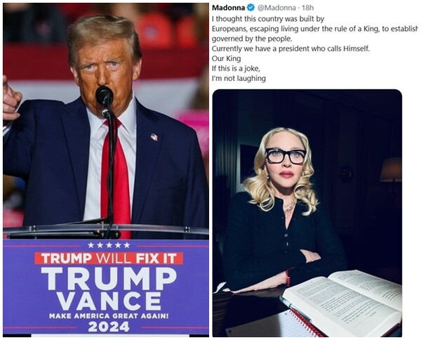 사진=연합뉴스, 마돈나 X 캡처