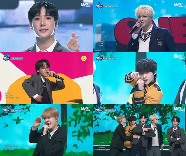 사진=Mnet '엠카운트' 방송 캡처