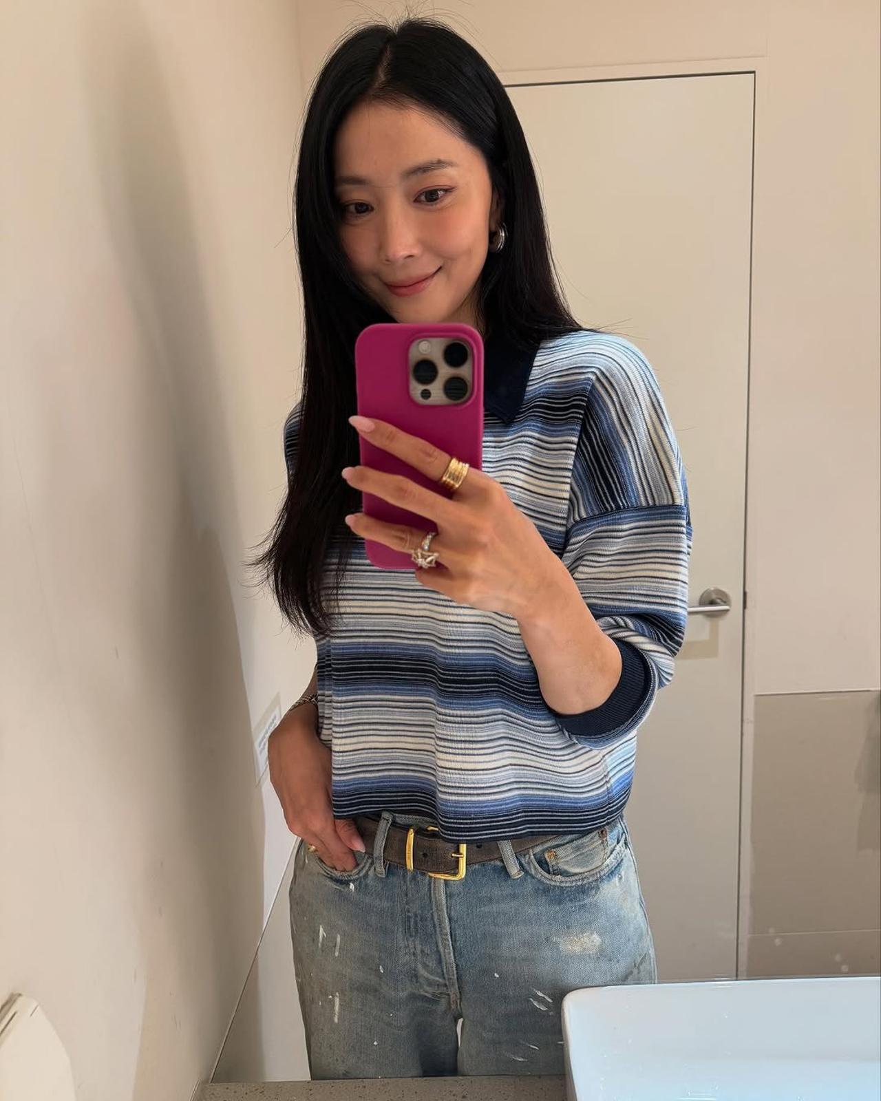 &nbsp;       /Photo=Oh Yoon-ah Instagram
