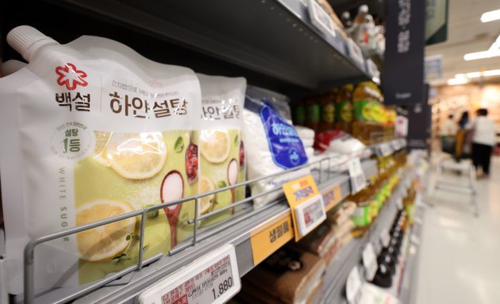 서울 시내의 한 대형마트에 설탕이 진열돼 있다.ⓒ뉴시스
