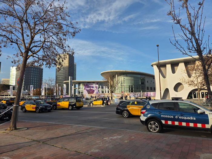 MWC25가 개최된 스페인 바르셀로나 피라 그란비아 행사장 전경.ⓒ임채현 기자