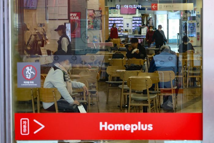 7일 서울 시내 한 홈플러스 내 푸드코트의 모습(자료사진). ⓒ뉴시스