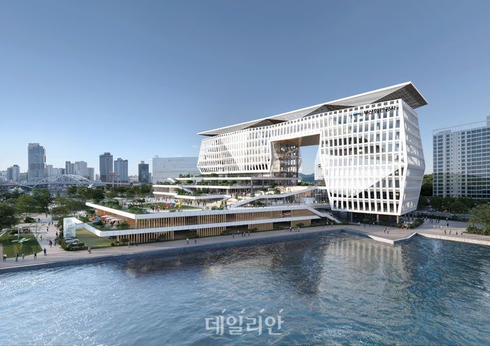 부산항만공사 재건축 조감도. ⓒ부산항만공사