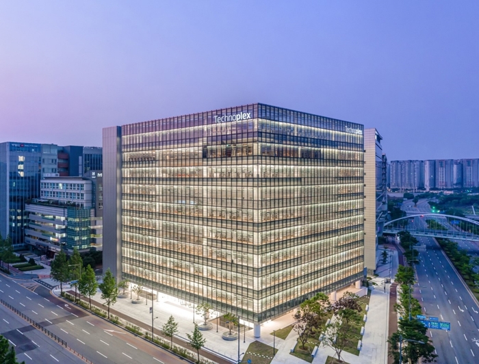 한국앤컴퍼니그룹 본사 테크노플렉스 전경.