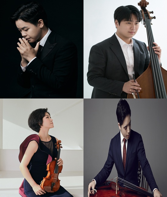 김태형, 임채문, 이상 엔더스, 백주영(왼쪽 위 시계방향으로)