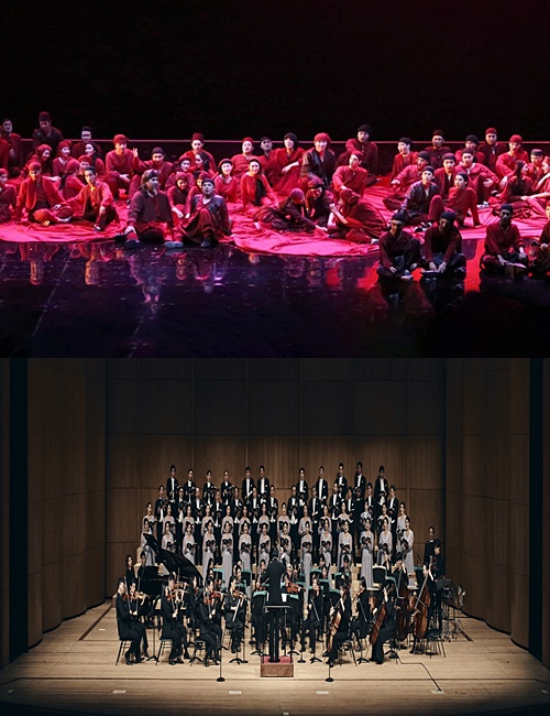 위너오페라합창단(사진 위)과 국립합창단