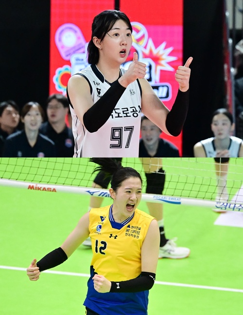 강소휘(사진 위)와 이다현/사진=한국배구연맹