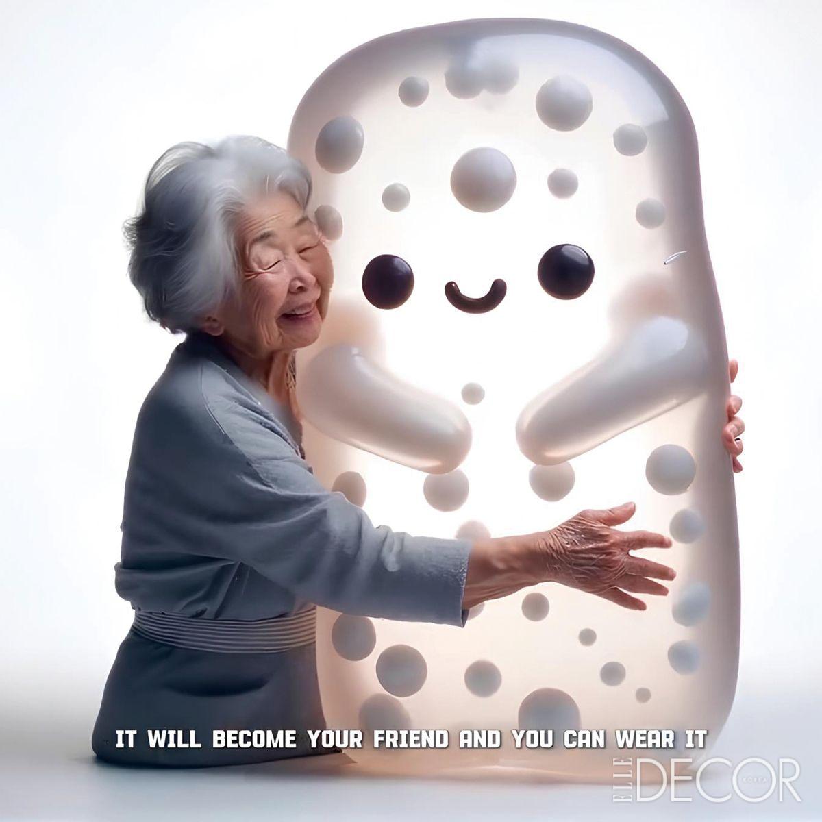 이모들의 친구가 된 웨어러블 젤리. 