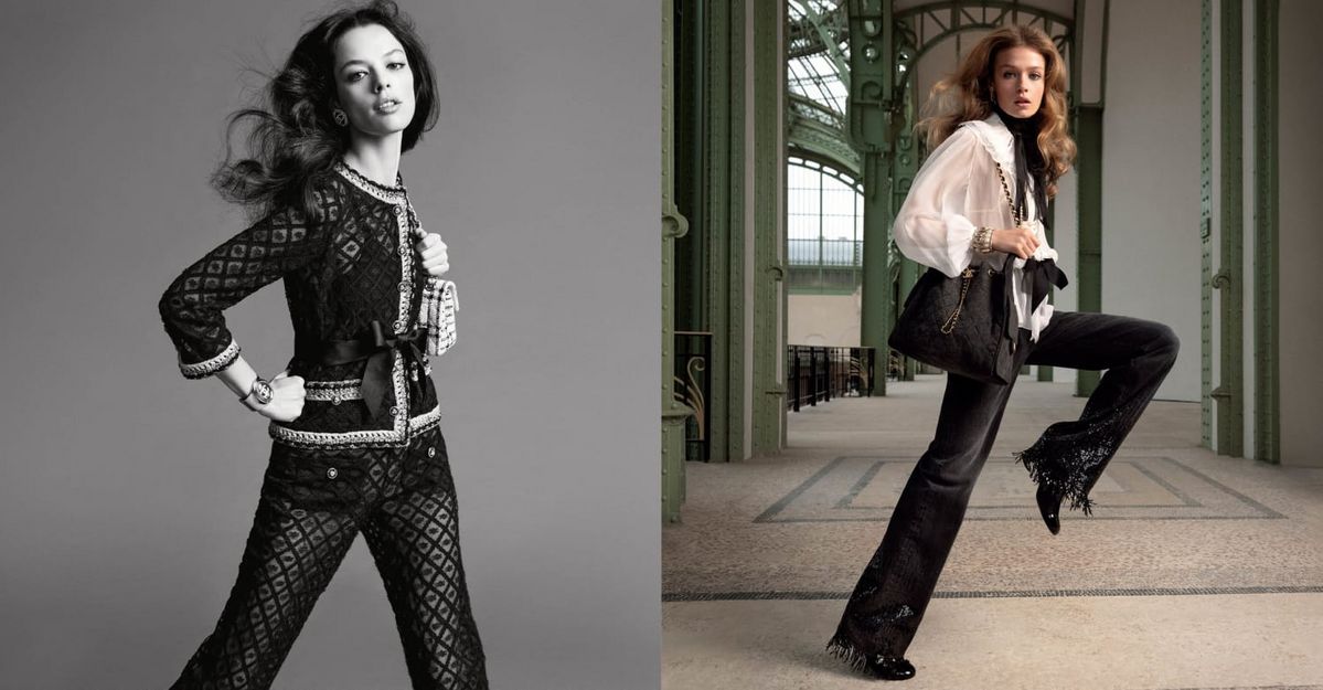 CHANEL 2025 Pret-a-Porter Printemps-Ete By Inez and Vinoodh (Copyright CHANEL)