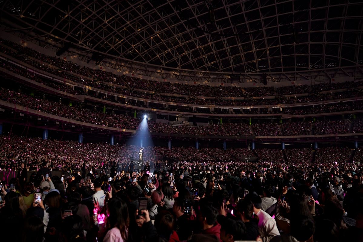 TAEYEON CONCERT -The TENSE공연이 열린 대만 타이베이 돔을 가득 메운 태연의 팬들.