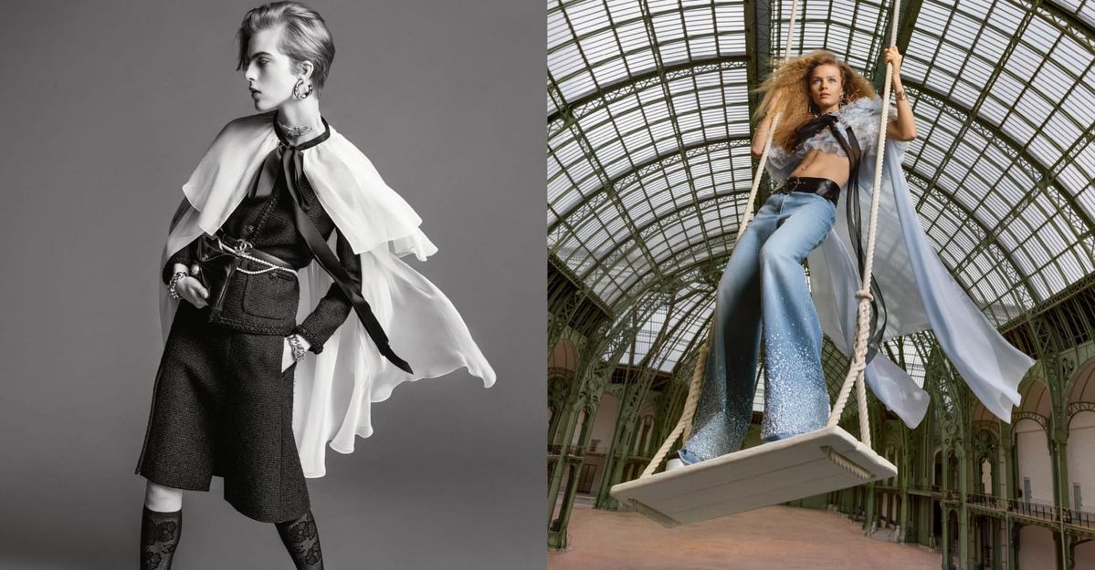 CHANEL 2025 Pret-a-Porter Printemps-Ete By Inez and Vinoodh (Copyright CHANEL)