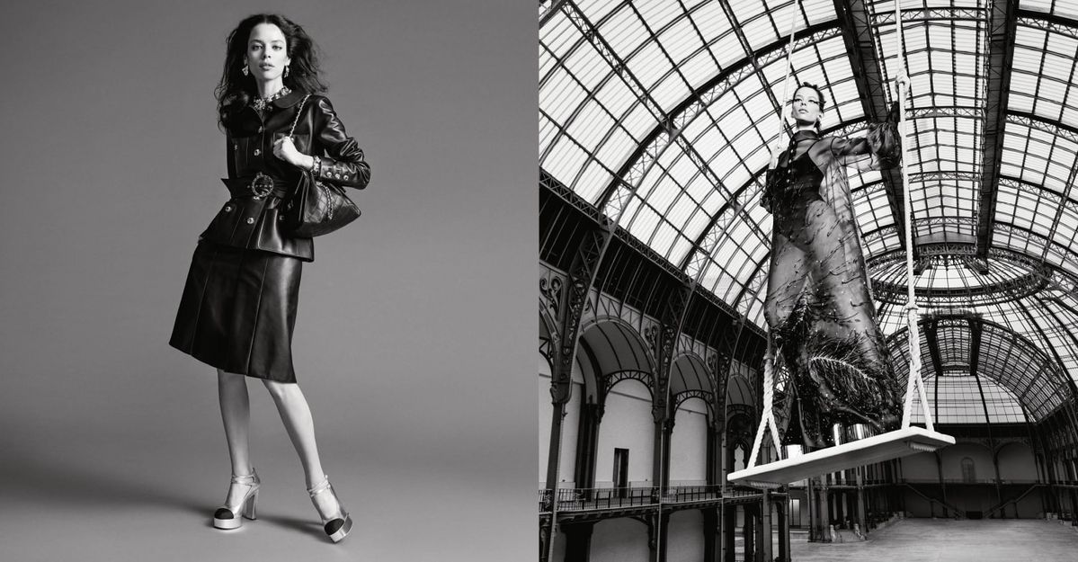 CHANEL 2025 Pret-a-Porter Printemps-Ete By Inez and Vinoodh (Copyright CHANEL)