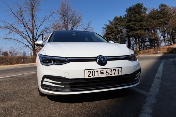 골프 2.0 TDI 전면 모습 [오두환 기자]
