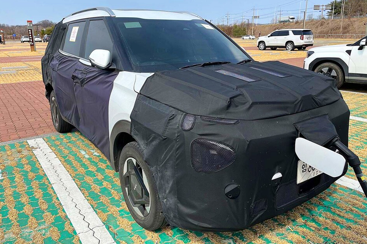 기아 카렌스 EV 테스트카