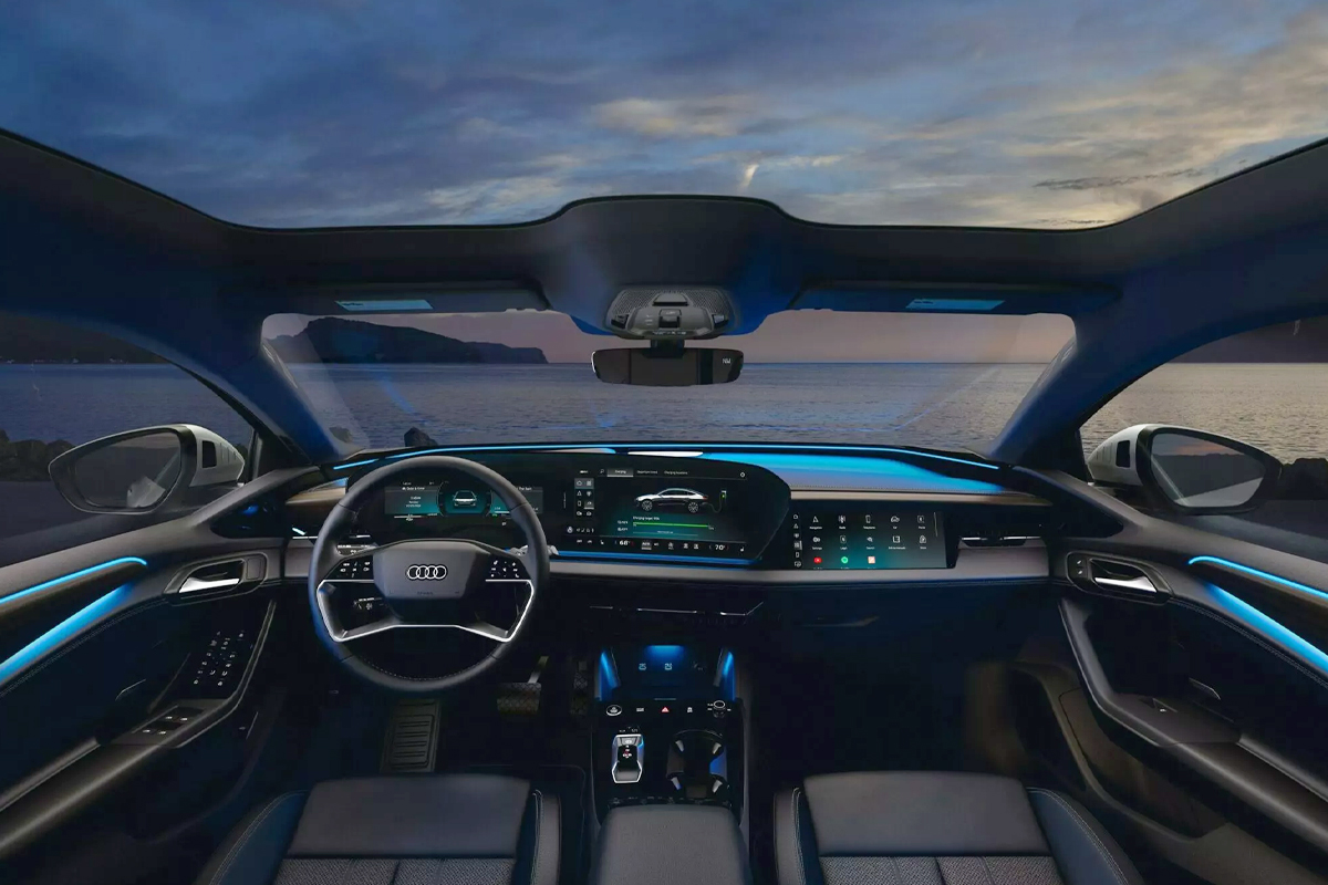 아우디 2025 A6 e-tron 실내