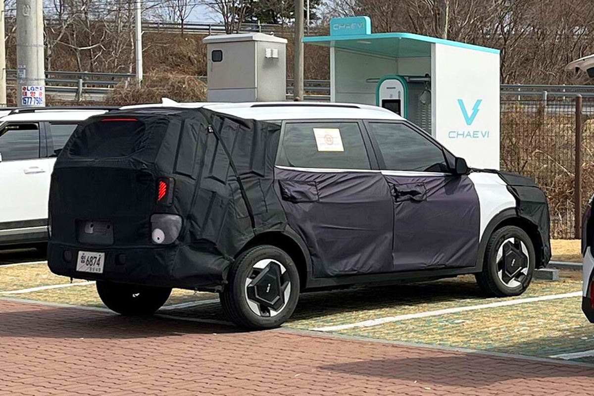 기아 카렌스 EV 테스트카