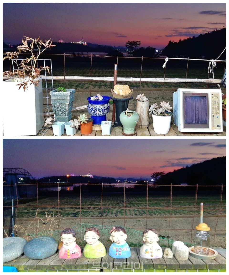 우수영문화마을 내 정재카페