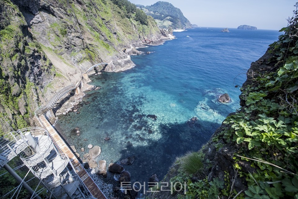 울릉도 가두봉 울릉도 행남해안산책로/사진-경북도