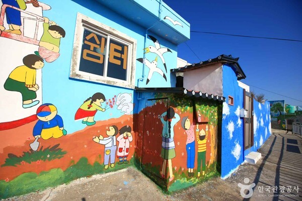 통영 동피랑마을 출처-포토코리아 한국관광공사 김지호