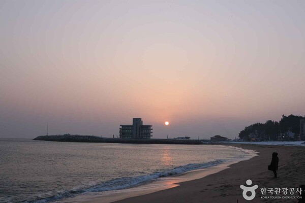안목해변 이미지 출처-포토코리아 한국관광공사 김지호