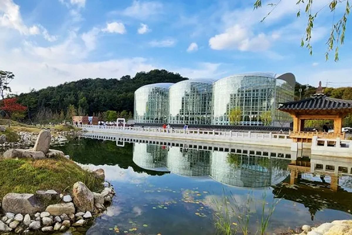 광주시립수목원 전경 광주시립수목원 전경