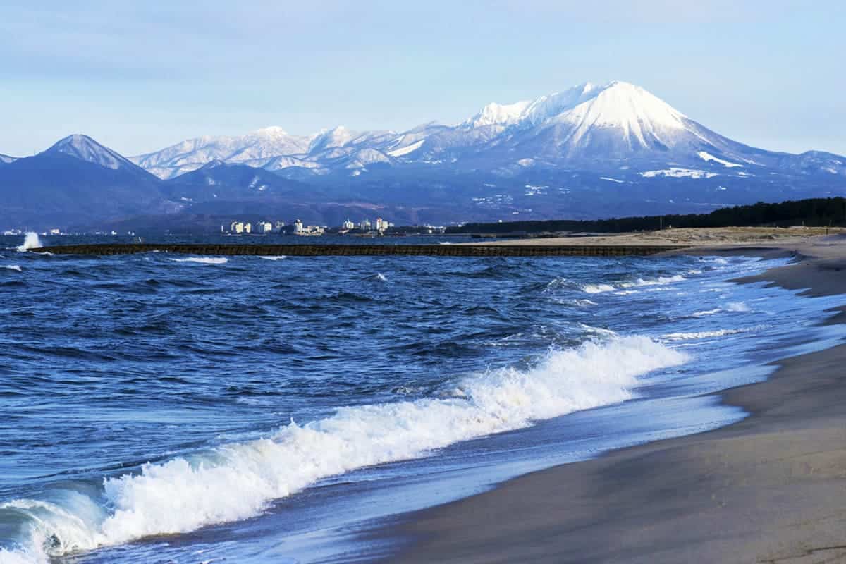 요나고 카이케 온천 해변