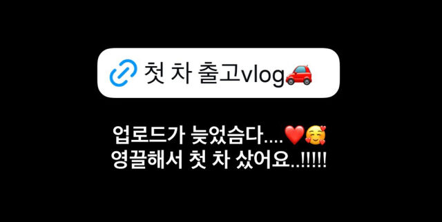 영상 링크와 함께 스토리를 게재했으나 모든 게 가짜였다. /찰스엔터 인스타그램