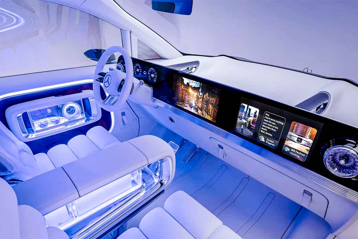 벤츠 - 비전 V - 고급 미니밴 - 전기차 - 콘셉트카 - VAN.EA 플랫폼 - 상하이오토쇼 - 럭셔리MPV