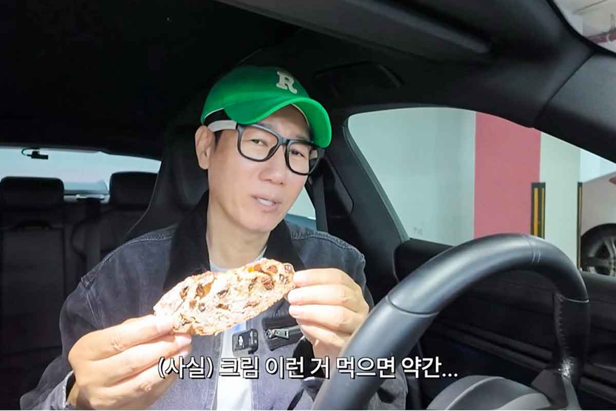 지석진-포르쉐-타이칸-스포츠세단-전기차-연예인자동차-유튜브-유재석