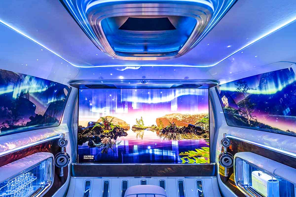 벤츠 - 비전 V - 고급 미니밴 - 전기차 - 콘셉트카 - VAN.EA 플랫폼 - 상하이오토쇼 - 럭셔리MPV