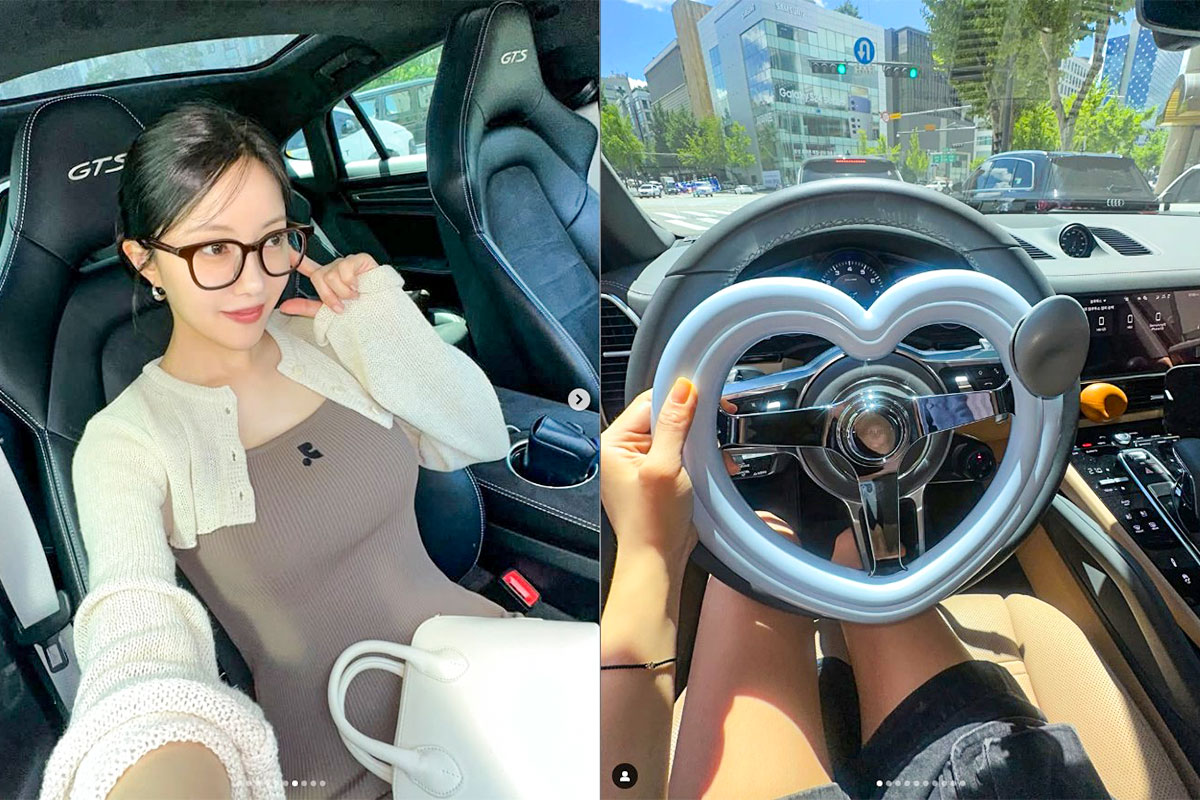 티아라-효민-결혼-신혼여행-포르쉐-파나메라GTS-연예인자동차-빈트뉴욕
