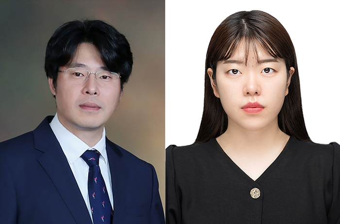 왼쪽부터 조창희 DGIST 화학물리학과 교수, 최현서 박사과정생