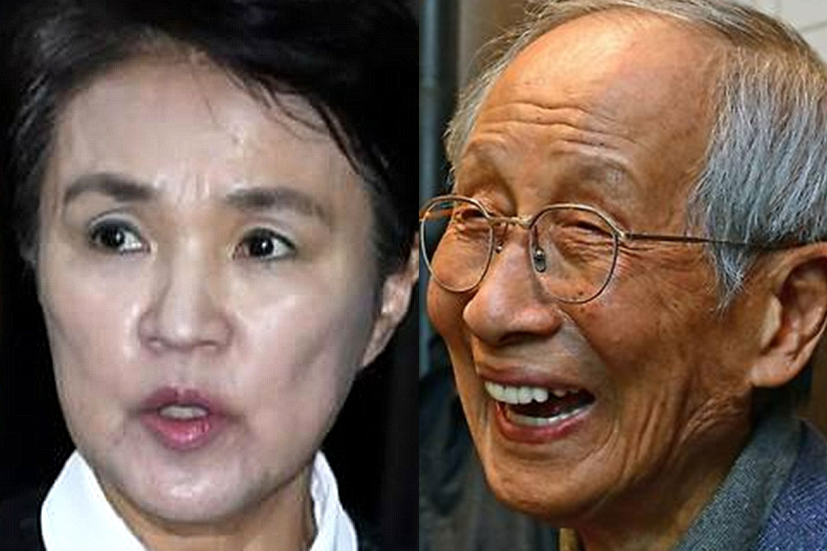 강금실 전 법무부 장관 · 윤여준 전 환경부 장관 / 출처: 뉴스1