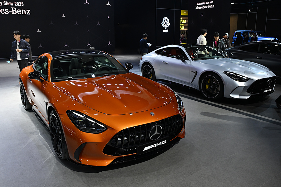 메르세데스-벤츠 코리아, 2세대 맞이한 메르세데스-AMG GT 전시