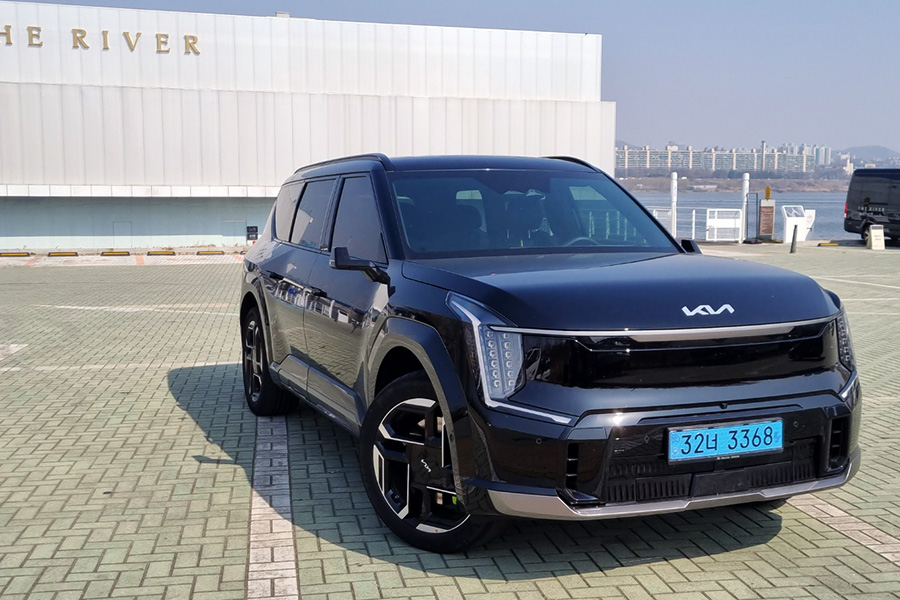 함께 하는 즐거움을 품은 전기 SUV - 기아 EV9 GT[별별시승]
