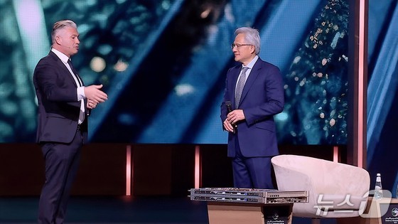 Nvidia CEO Jensen Huang (on the right) / Nvidia