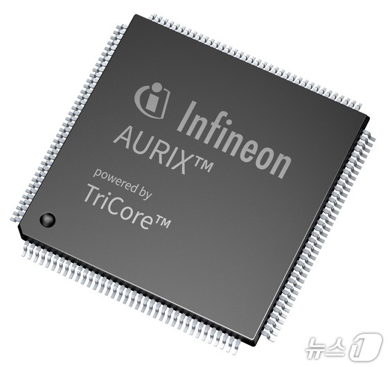Infineon AURIX TC4Dx automotive microcontroller (Photo courtesy of Infineon Technologies)