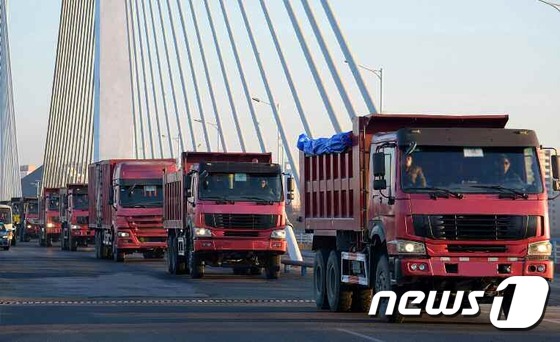 North Korean freight truck / Rodong Sinmun