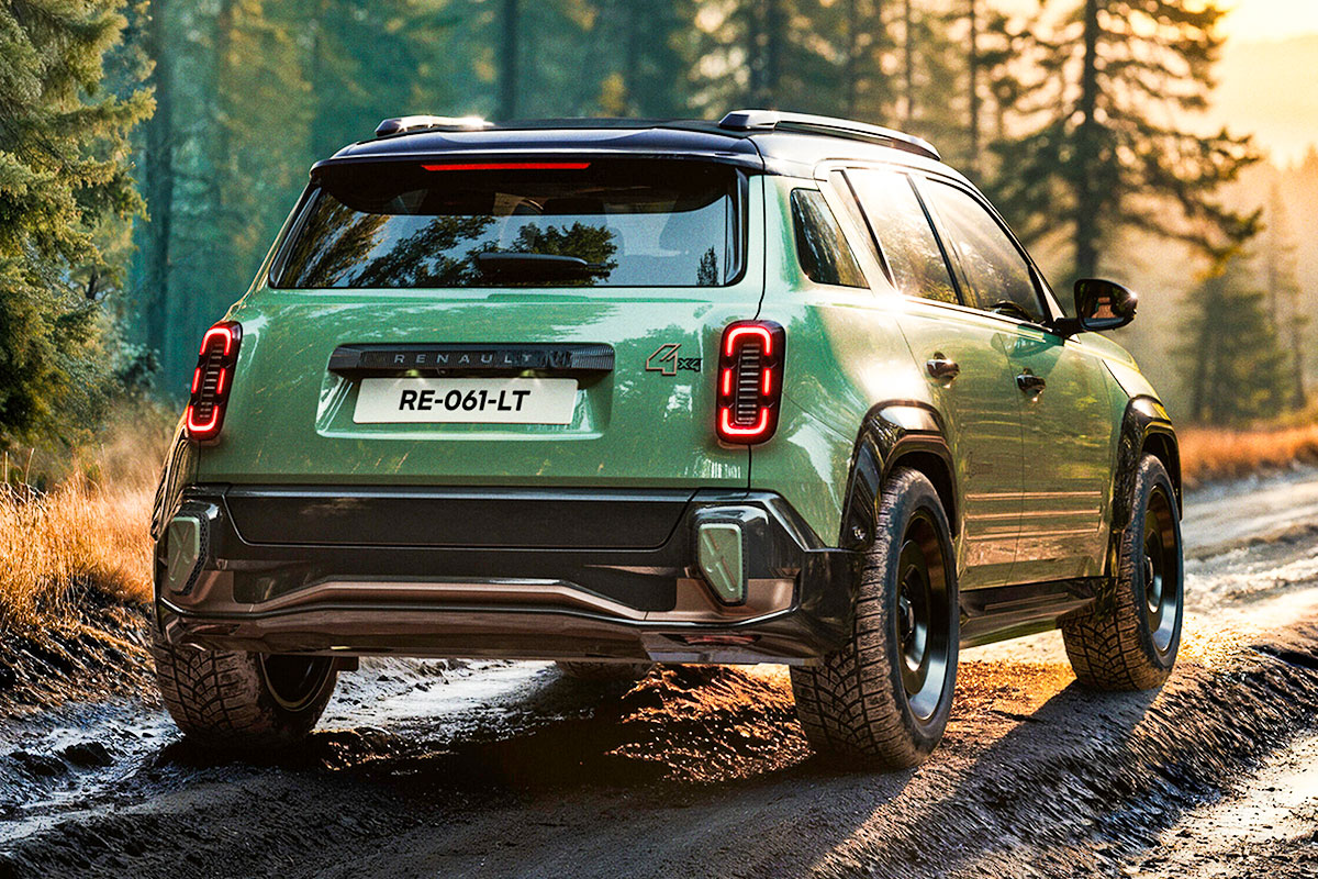 르노 4 사반 - 전기 SUV - 4륜 구동 - 르노 5 플랫폼 - 전기차 콘셉트 - AmpR Small - 사반 4x4