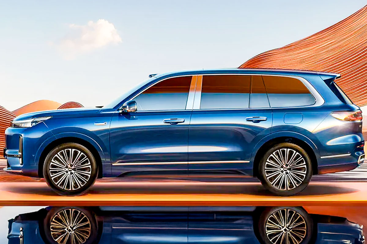 지리 - 갤럭시 M9 - 초대형 SUV - AI 스마트 캐빈 - 하이브리드 시스템 - 3열 SUV - 1500km 주행거리 - 럭셔리 패밀리카