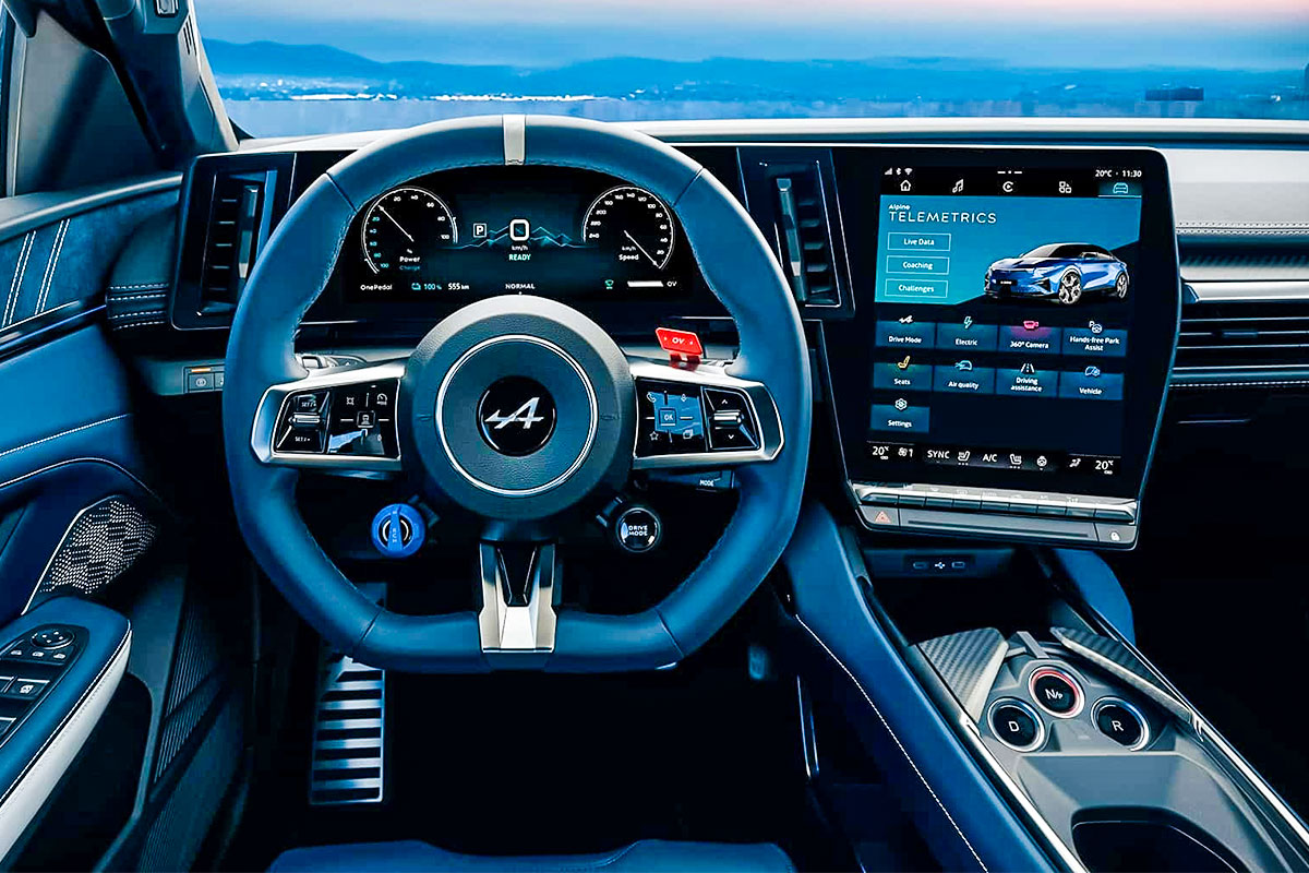알핀-A390-전기차-3모터-고성능-SUV-프랑스-디에프공장-르노-전기SUV