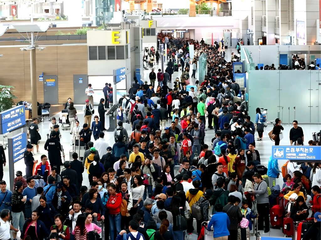 한국