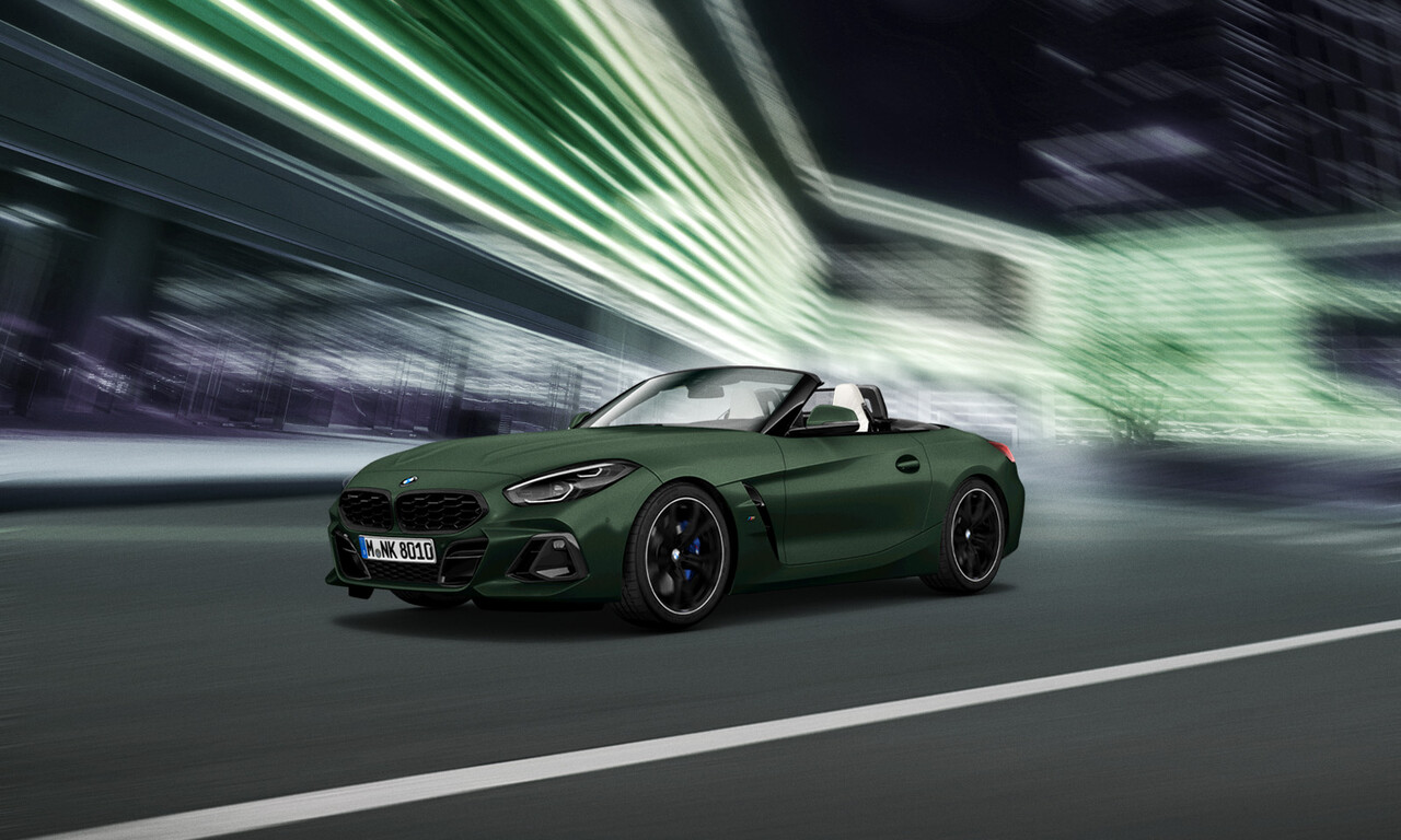 BMW Z4 M40i 프로즌 딥 그린 에디션. / BMW 코리아