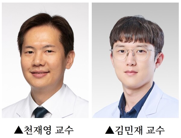 천재영·김민재 연세대학교 강남세브란스병원 소화기내과 교수. / 강남세브란스