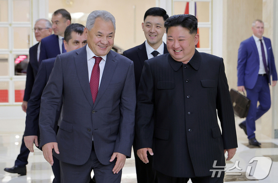\Kim Jong Un and Sergei Shoigu meet in Pyongyang on June 17, 2025 /  Rodong Sinmun