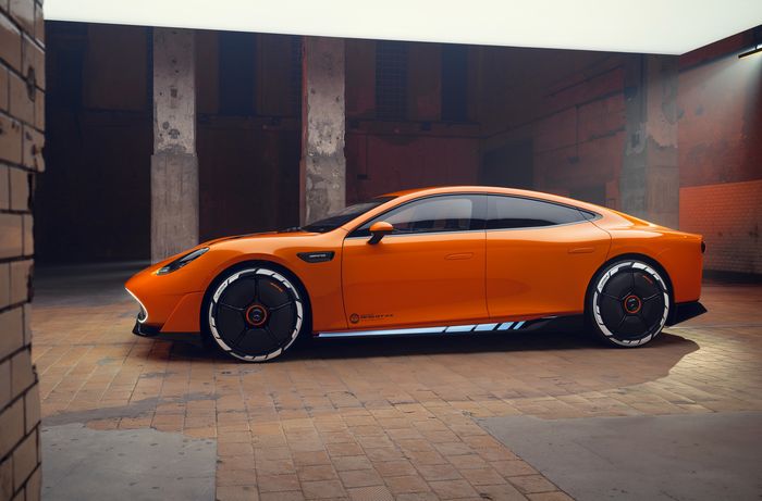 콘셉트 AMG GT XX 측면. ⓒ메르세데스-벤츠