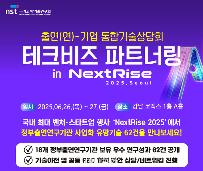 테크비즈파트너링 포스터. ⓒ국가과학기술연구회