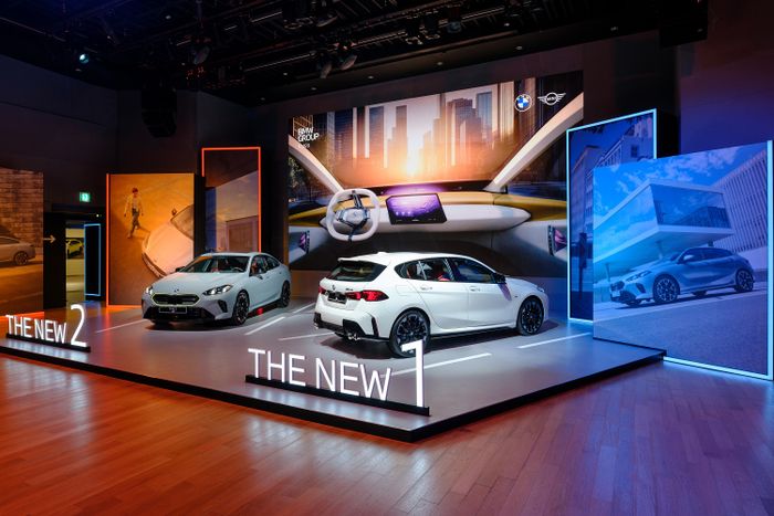 BMW코리아 뉴 2시리즈(왼쪽)와 뉴 1시리즈. ⓒBMW 그룹 코리아