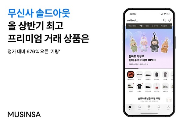 사진=무신사 솔드아웃
