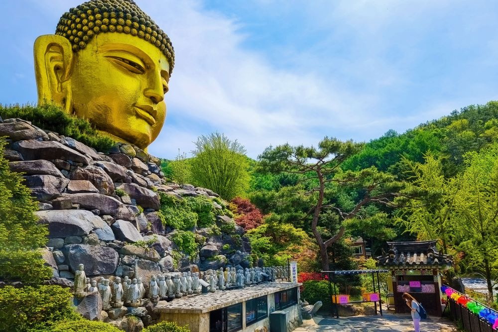 와우정사 불두 / 사진=경기관광